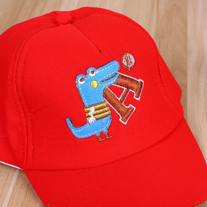 New Children's Cap New Fashion Dinosaur Summer Sun Protection Cap For Boys And Girls Baby Thin Baseball Cap Specification drawing