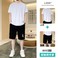 冰丝速干男士t恤夏季薄潮牌宽松短袖短裤篮球服一套跑步运动套装图