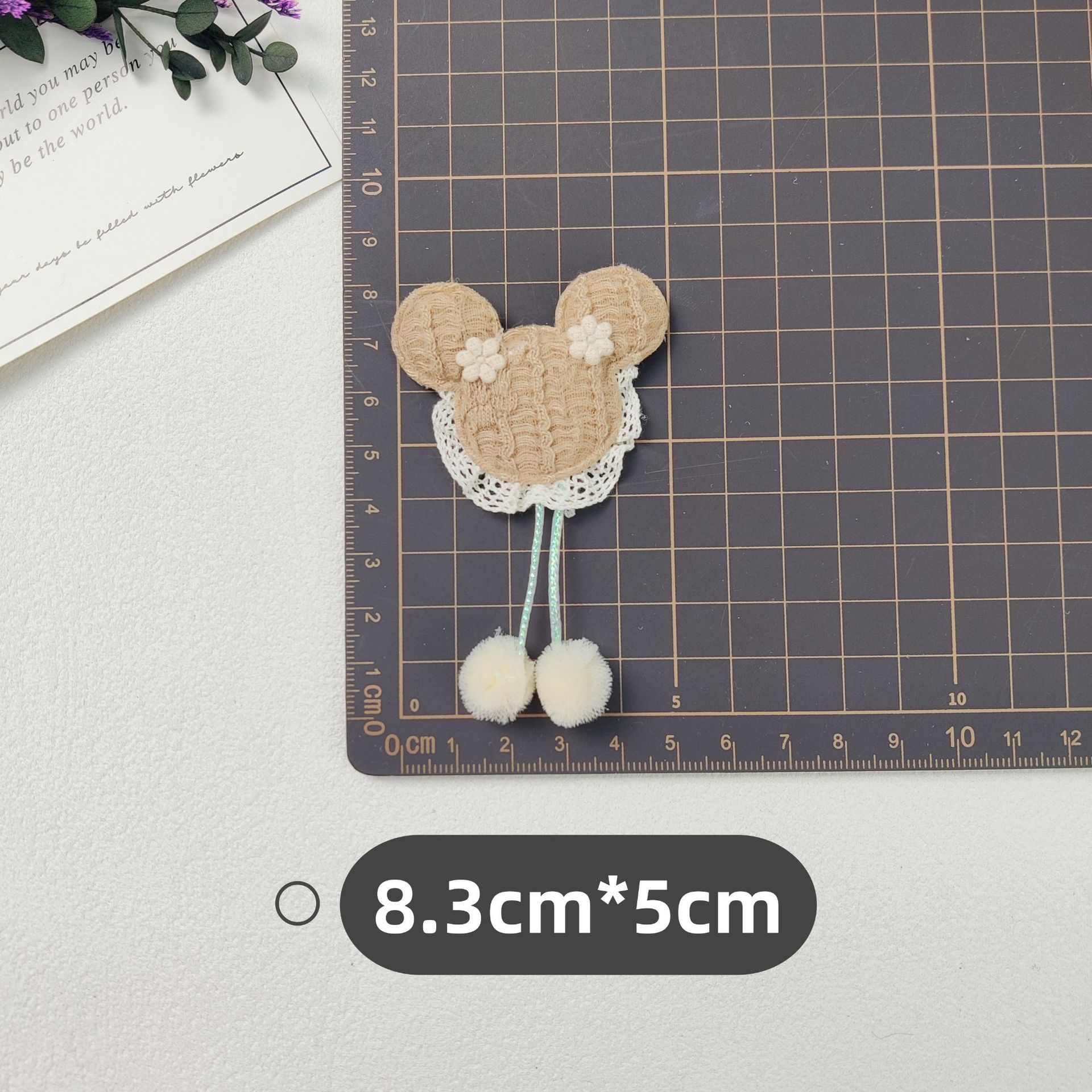 Double-layer three-dimensional embroidered lace butterfly jewelry materials, accessories, clothes, skirts, patches, diy handcrafted accessories wholesale pic 12