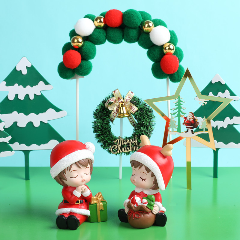 Christmas car ornaments details Picture