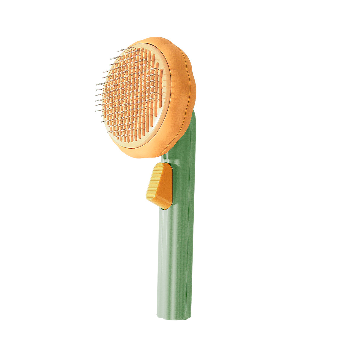 Cross-border pumpkin pet comb, special comb for removing floating needles, long and short hair, cat knotting, dog hair brush for cleaning Item Picture