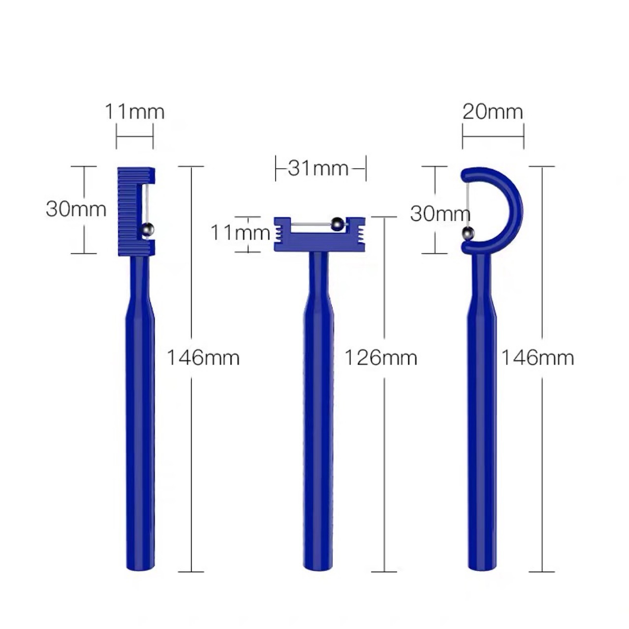 The tip of the tongue trainer exercises the flexibility of the tongue and corrects pronunciation. Rolling the tongue strengthens the tongue muscles and helps to recover from unclear speech details Picture