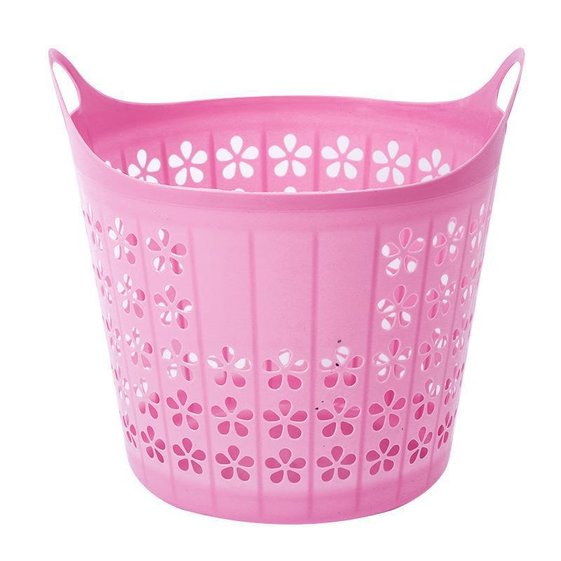 Laundry basket storage basket in stock wholesale, organizing basket, clothing and toy storage basket, plastic hand-held laundry basket Item Picture
