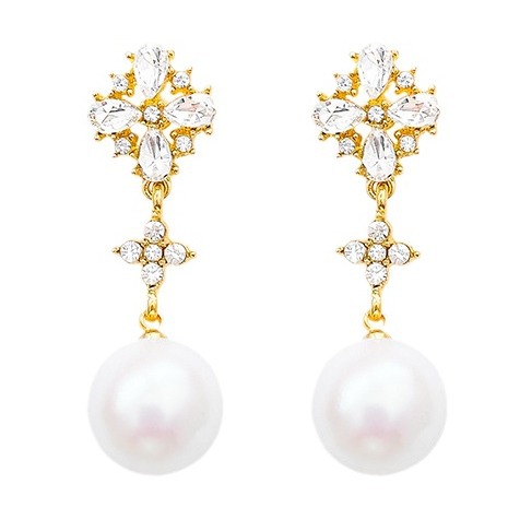 High-end bow, niche and light luxury tassel earrings, feminine charm, 2025 Spring/Summer collection, best-selling alloy earrings Item Picture