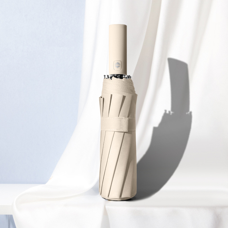 Fully automatic umbrellas for both weather and sun protection, UV protection, wholesale in stock, customized advertising logos, men's and women's sun umbrellas details Picture