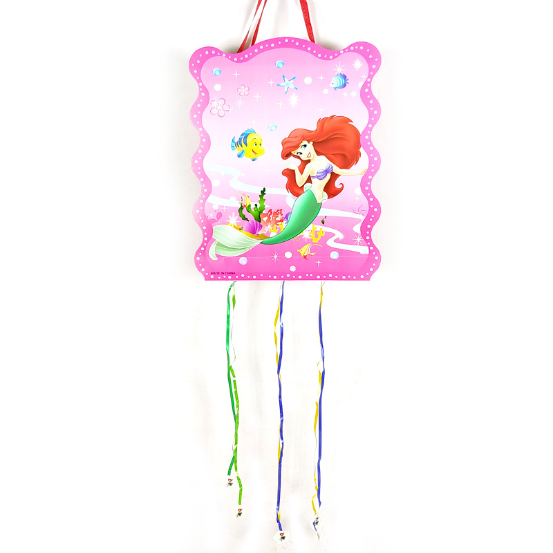 Sonic Themed Birthday Party Paper Pinatas With Candy Cookies Application Scenario