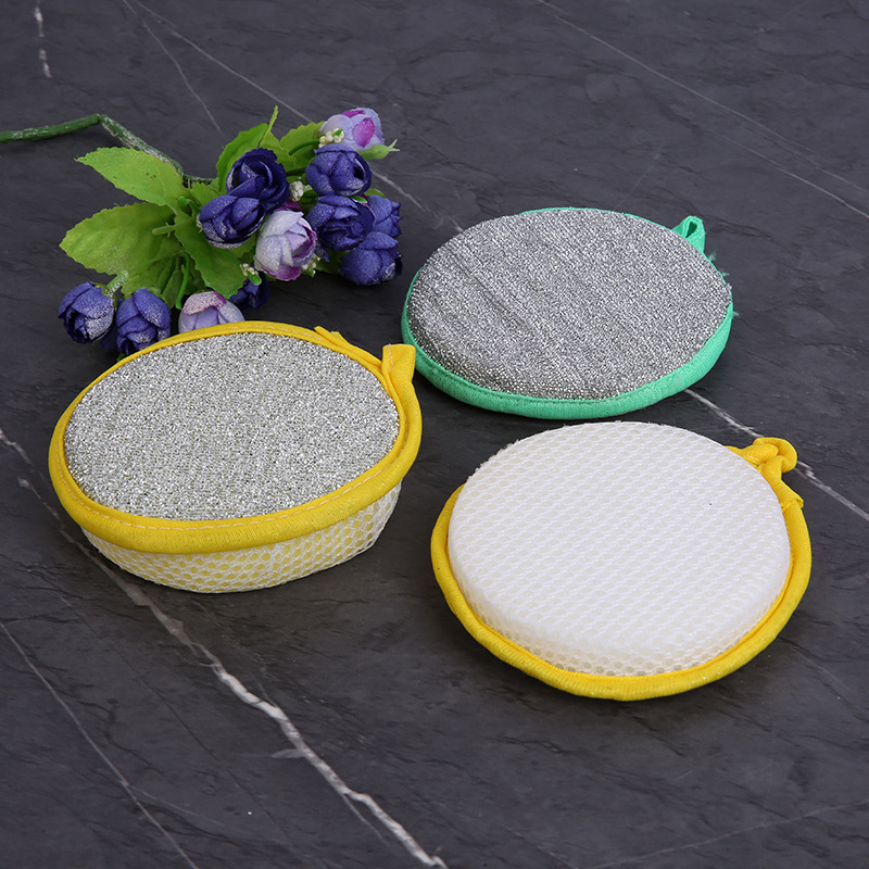 洗碗布洗碗巾/洗碗布百洁布/百洁布/抹布/洗碗布纯棉纱加厚细节图