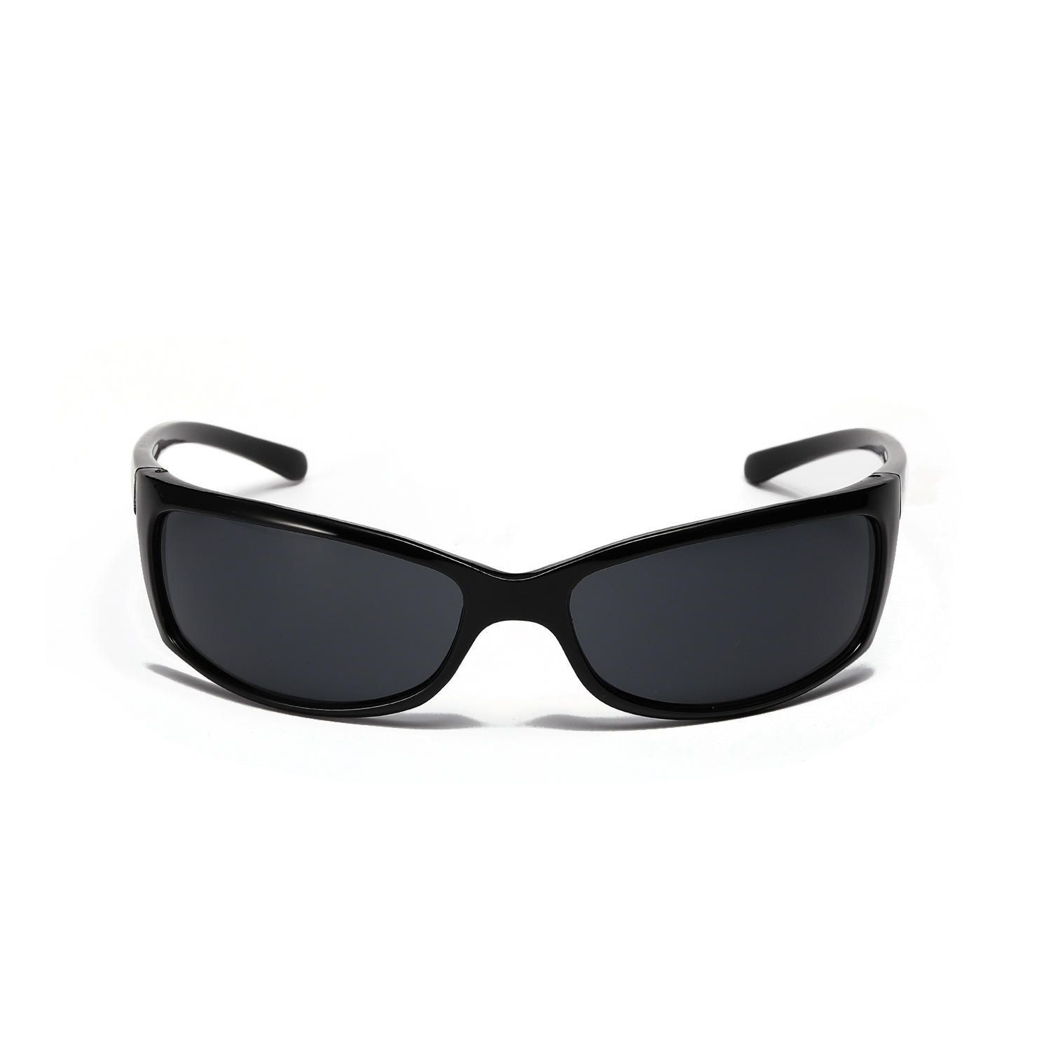 眼镜千禧风 Y2K墨镜运动ins风银色骑行太阳镜女墨镜