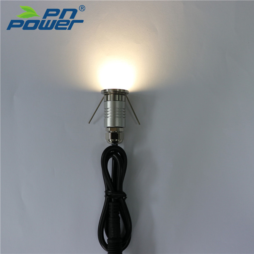 led地埋灯 迷你射灯1W室外照明灯DC12V地砖灯地脚灯广场埋地灯