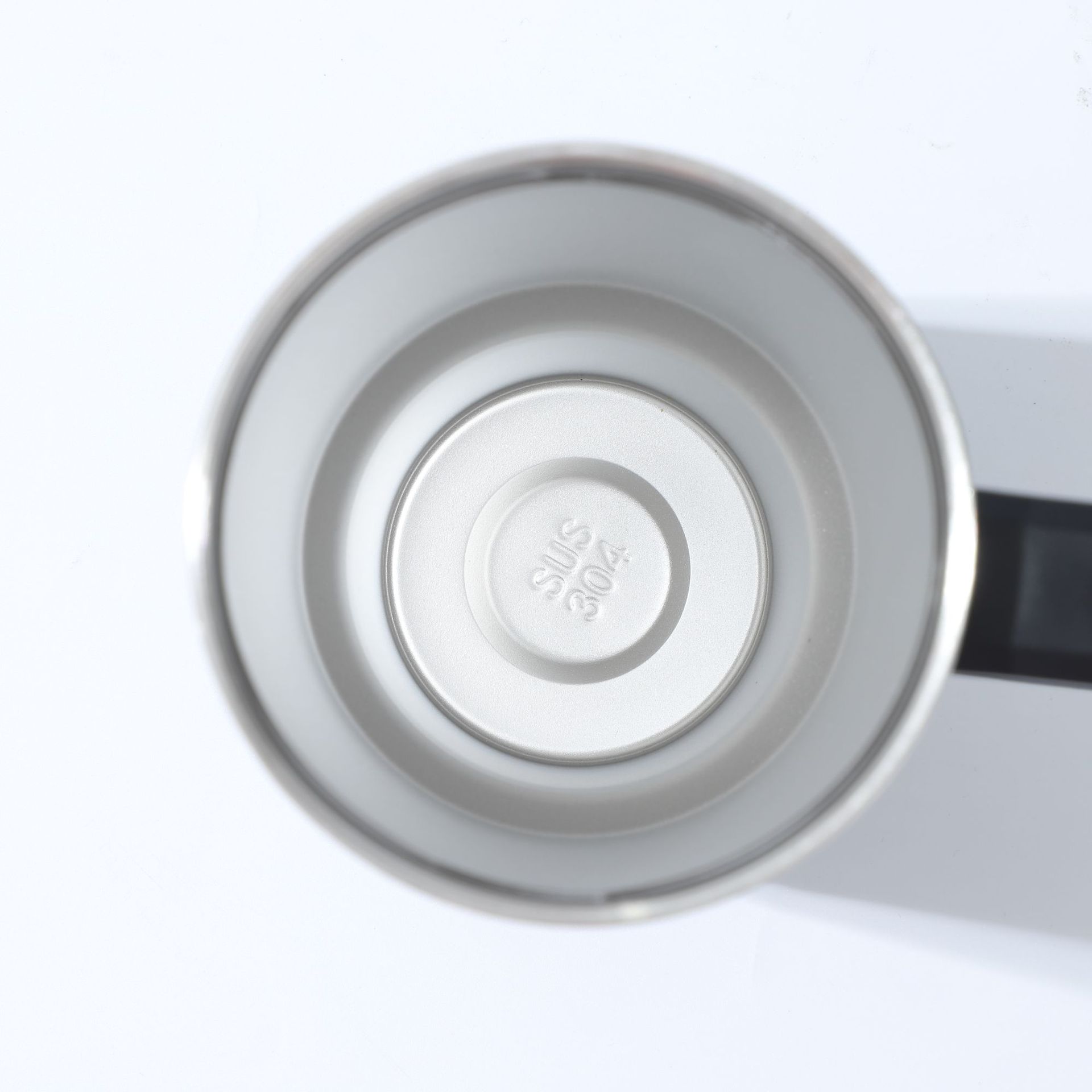 كأس كأس الصلب غير القابل للصدأ، 304 عبر الحدود، بسعة كبيرة 40OZ ذات مقبض مزدوج Specification image
