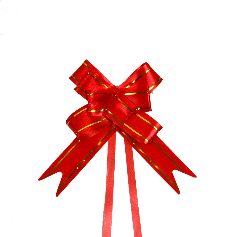 Free Mail Wholesale Wedding Supplies Wedding Candy Box Gift Box Decorative Flower Bow Hand-Pulled Flower Small 15Mm Item Picture