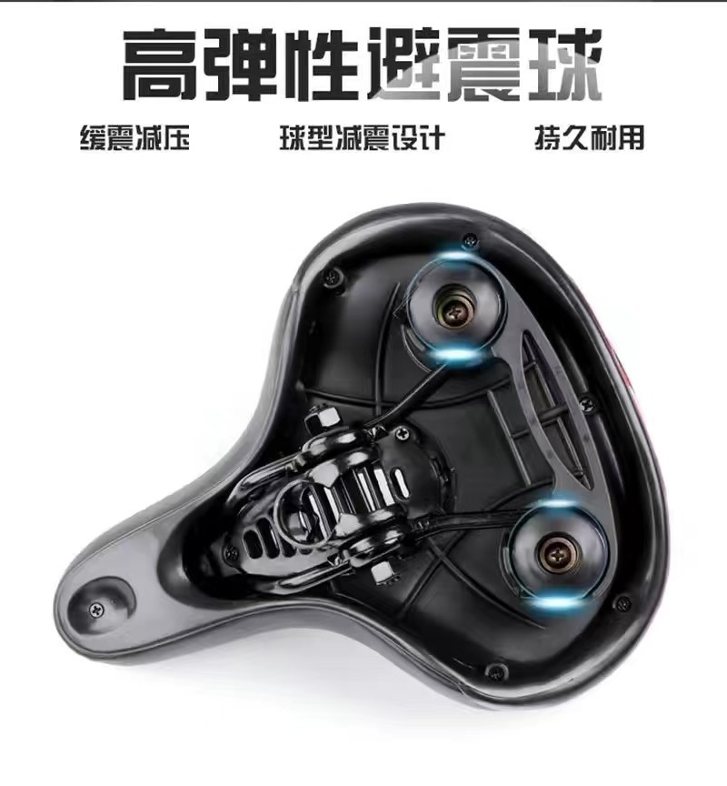 88 Charging Taillight Seat Cushion Mountain Bike Seat Cushion Bike Big Butt Soft Saddle Seat Accessories Seat Cushion Application Scenario