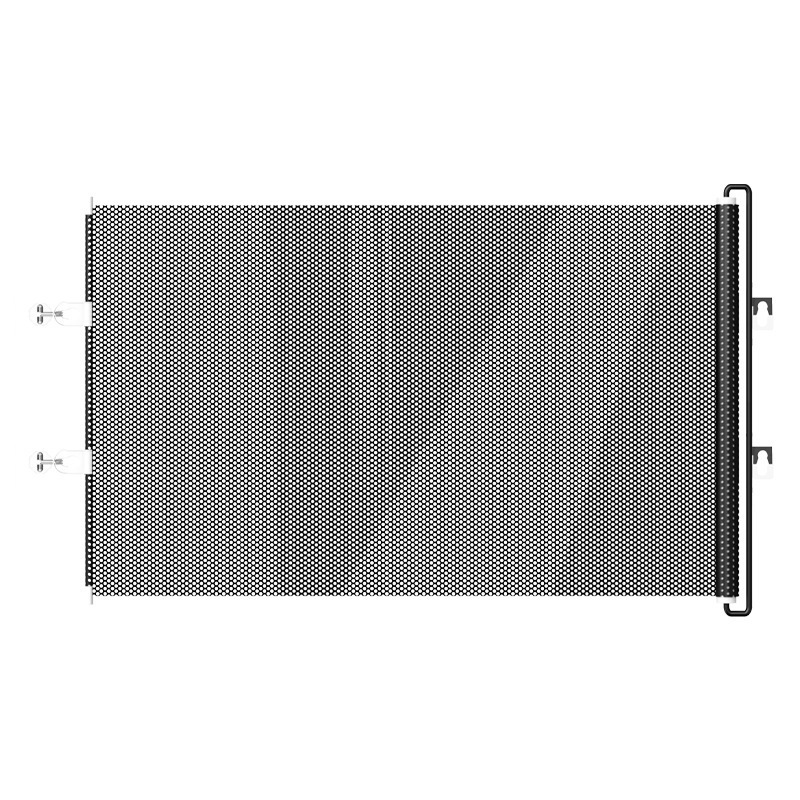 Anti-cat running door barrier, retractable pet door barrier, anti-jump partition, fence door, cat and dog entry and exit barrier Item Picture