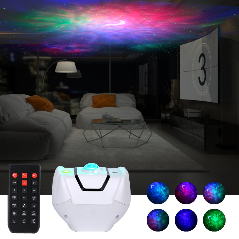 涂鸦星云投影/无线遥控灯/室内小夜灯细节图