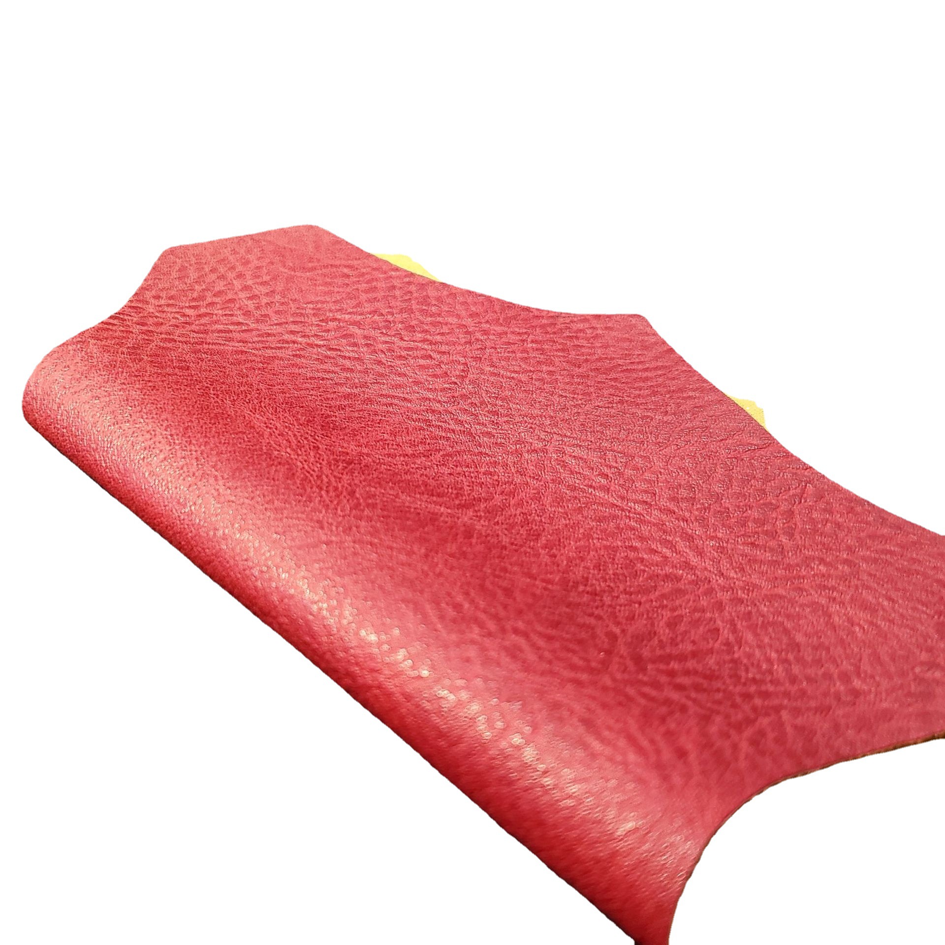 Colored semi-PU artificial leather 1.0mm cotton fleece base eco-friendly and skin-friendly bag, clothing, sofa and headboard leather fabric Item Picture