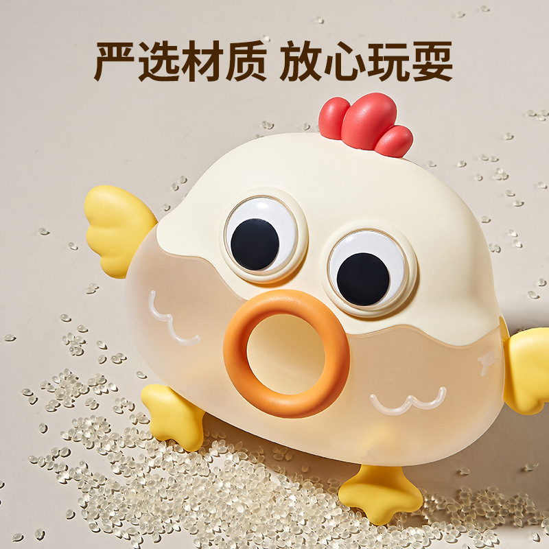Rooster Laying eggs, shaking ball box, parent-child interactive team-building and expansion game props, indoor kindergarten outdoor toys Specification drawing