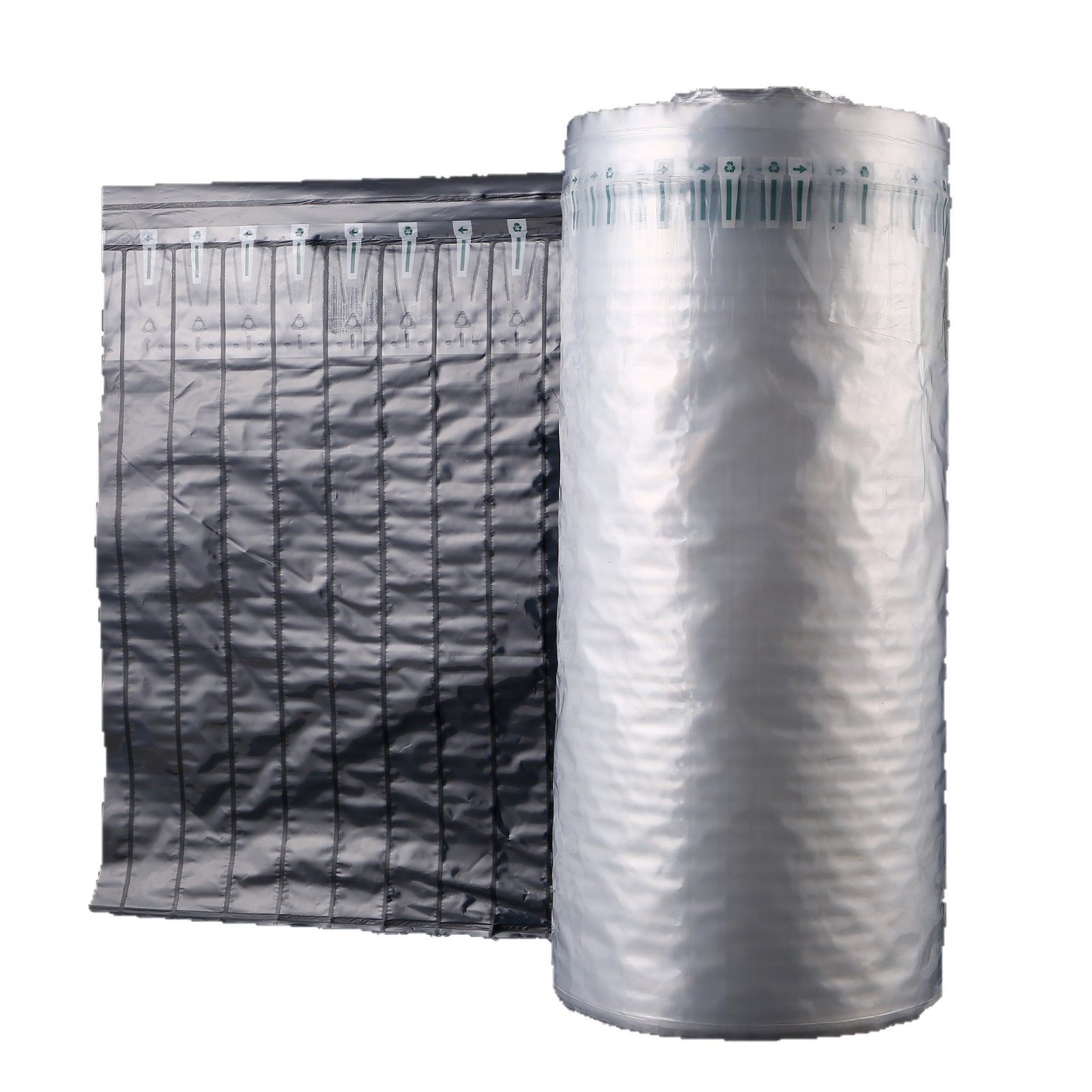 Shockproof air column bag packaging roll material manufacturer, fragile protective inflatable bags, express shockproof filled bubble columns wholesale Item Picture