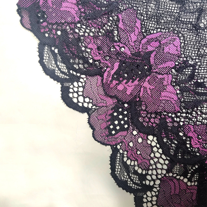 Cross-border style sexy lace underwear, cut-out mesh low-waisted women's briefs, wholesale of young women's underwear Specification image