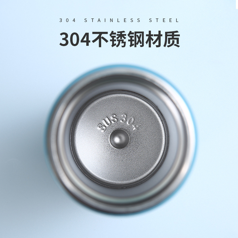Wholesale of new 304 stainless steel simple and bountiful lid pea cups, mini and portable thermos cups for students Application Scenario