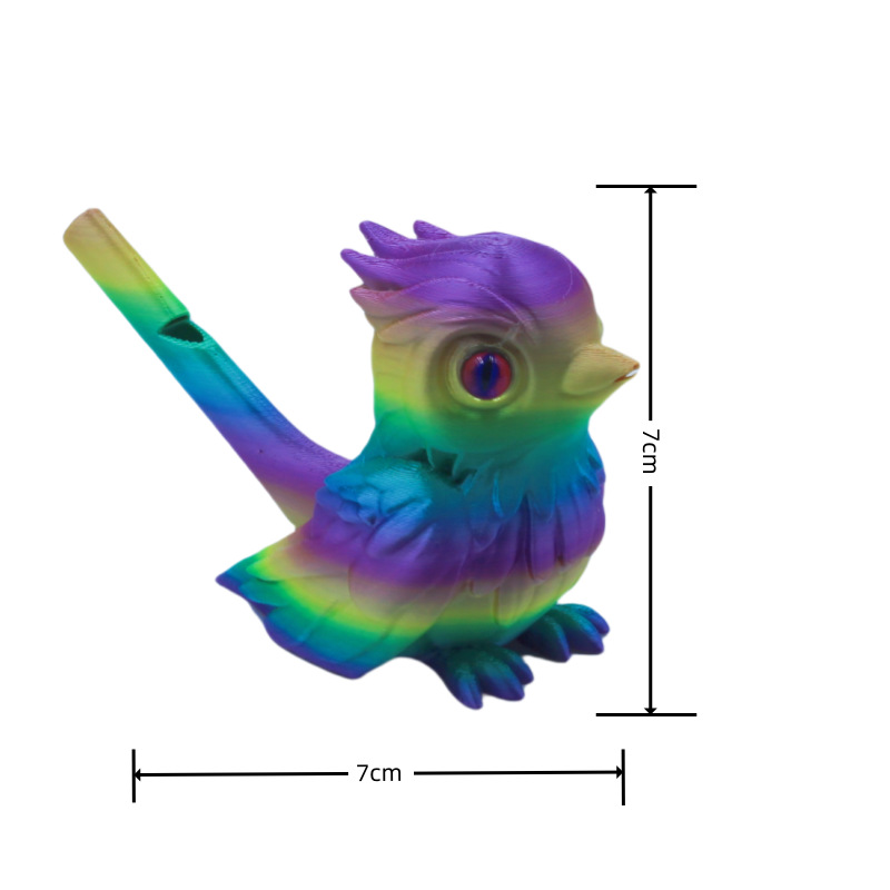 3d printed toy waterbird whistle can be filled with water. When water is added, it can imitate the chirp of birds. Cartoon whistle for children's oral muscle pronunciation training Application Scenario