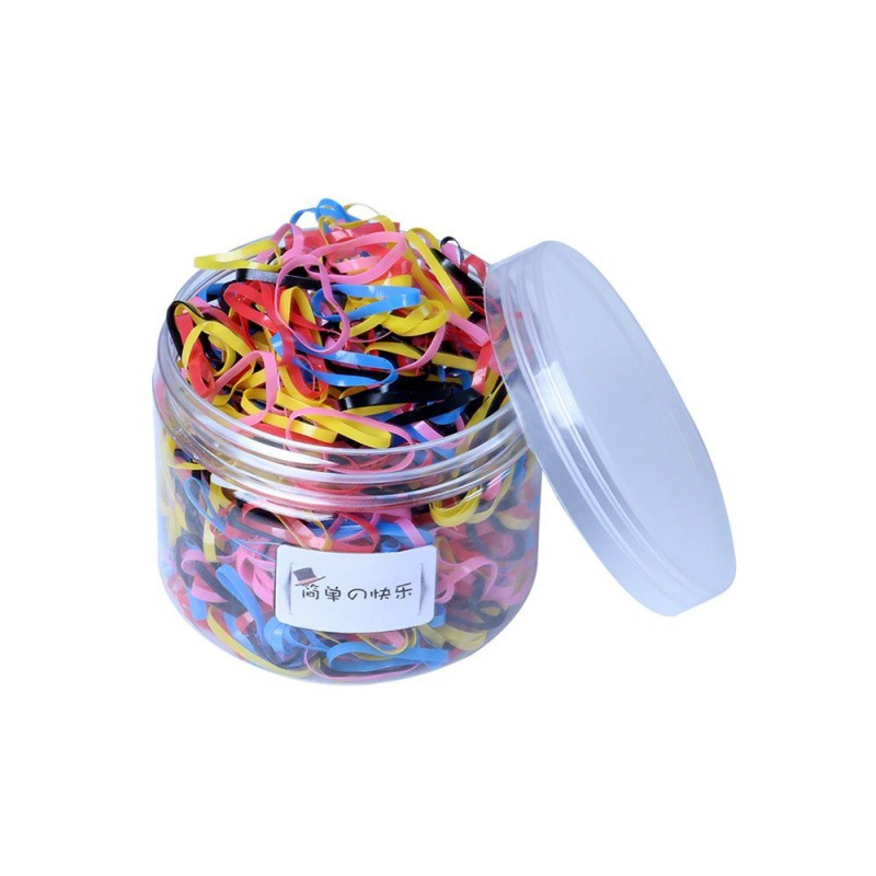 Baby exclusive colorful hair band for tying hair and hairstyle decoration Application Scenario