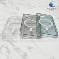 Clear glass magnetic Official magsafe case for iPhone14 Apple 13pro frosted case