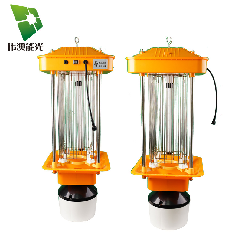Weiao Agricultural Forestry Orchards, Cotton Field, Tea Garden, Mosquito And Insect Control Agricultural Use Of Frequency-Vibrating Solar Insect Killing Lamp Application Scenario