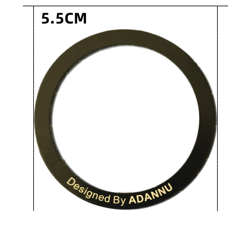 Magsafe Magnet Ring Ultra-Thin Magnetic Attraction Magnet Ring Accessory For Metal Magnetic Attraction Plates Of Magnetic Attraction Phone Card Cases details Picture