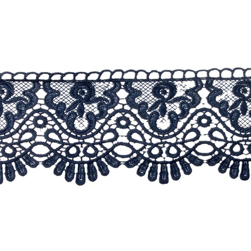 Yeshu Classic Color Milk Silk Water Soluble Embroidery Lace Lace Bar Code Women's Curtain Home Textile Garment Accessories Item Picture