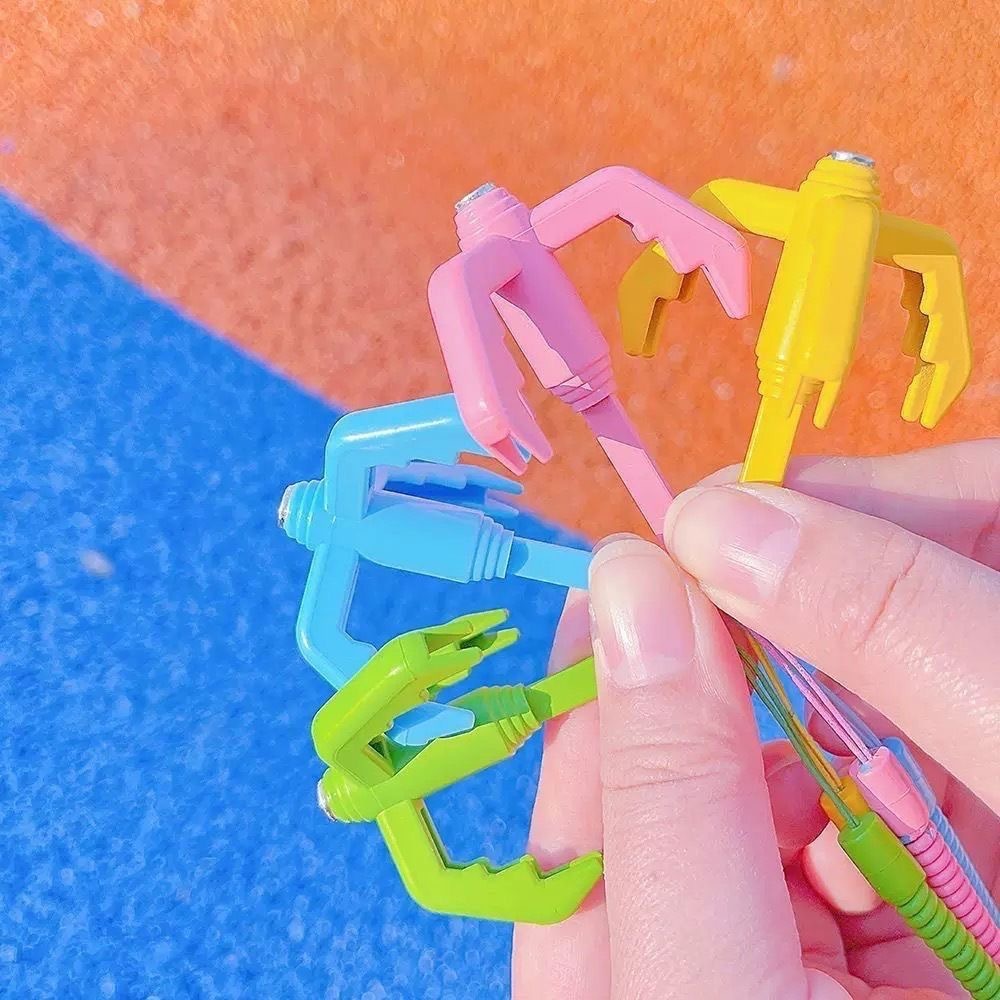New spring grappling hook egg doll party prop, a popular toy for primary school students, flying hook claw, outdoor parent-child game details Picture