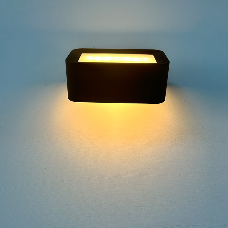 Modern wind double-sided luminous magnetic wall lamp USB charging touch adjustable light and color table reading lamp Bedside lamp Specification drawing