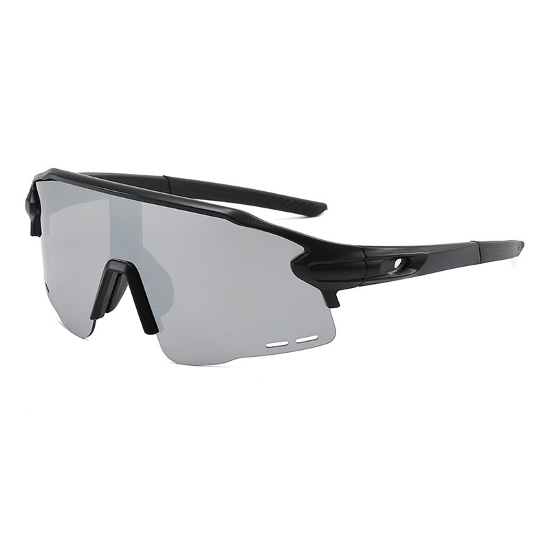 Wholesale of new cross-border colorful cycling glasses for men and women, outdoor sports sunglasses for driving and cycling, and windproof sunglasses Specification image