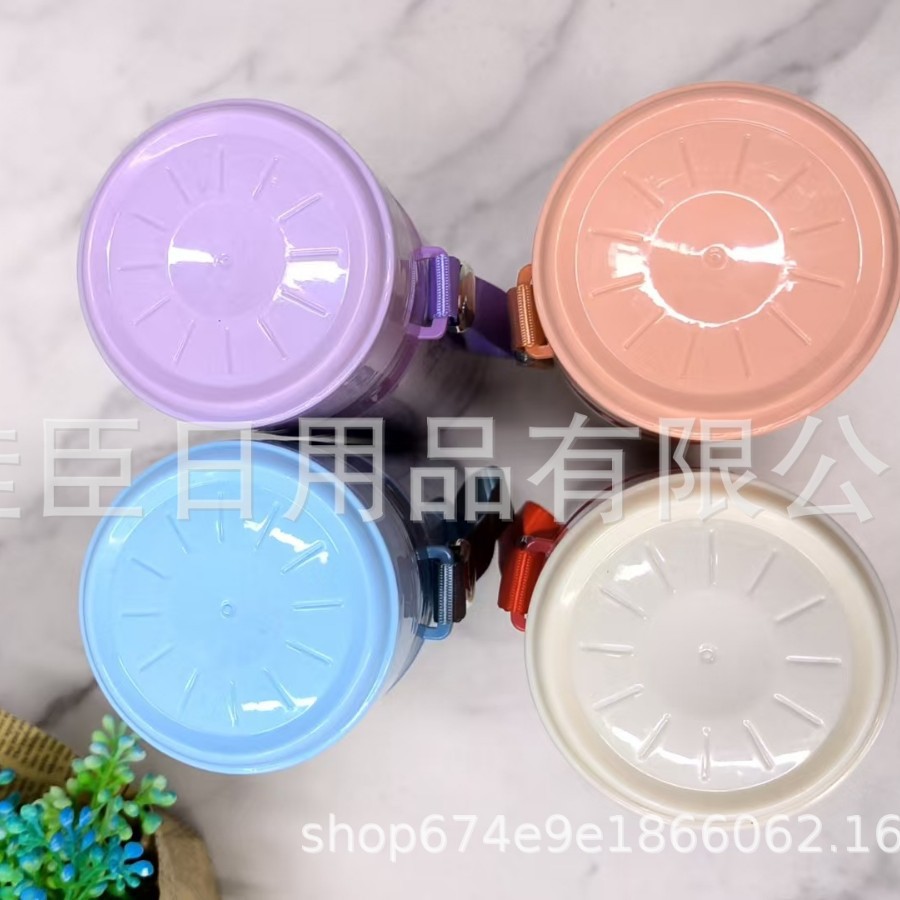 ins Creative new rose patterned glass cups with a drawstring for draining water are convenient for students to carry. Wholesale Specification drawing