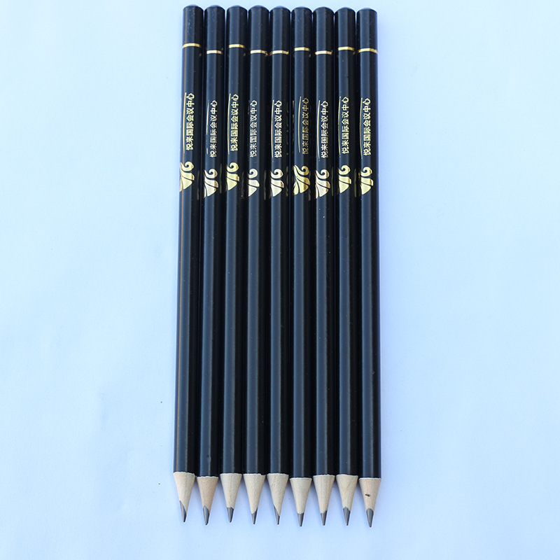 铅笔工厂LOGO，加工木铅笔，铅笔厂家木头铅笔热转印铅笔详情图2