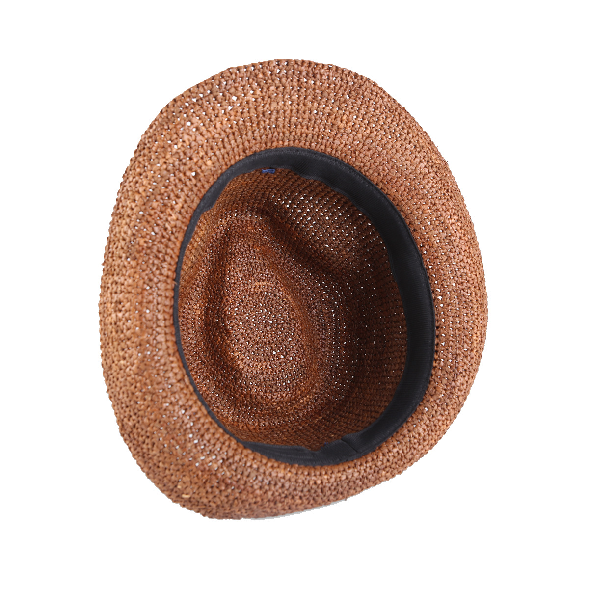 100% Lafite straw hand-hook woven top hats for business gifts, high-end and fashionable. For evening wear, straw hats and outdoor sun hats Application Scenario