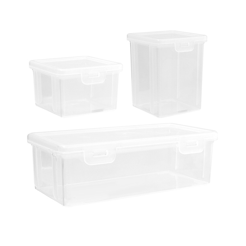 Spice Storage Box Wholesale Food Grade Plastic Square Kitchen Cinnamon Pepper Aniseed Small Material Distribution Box Item Picture