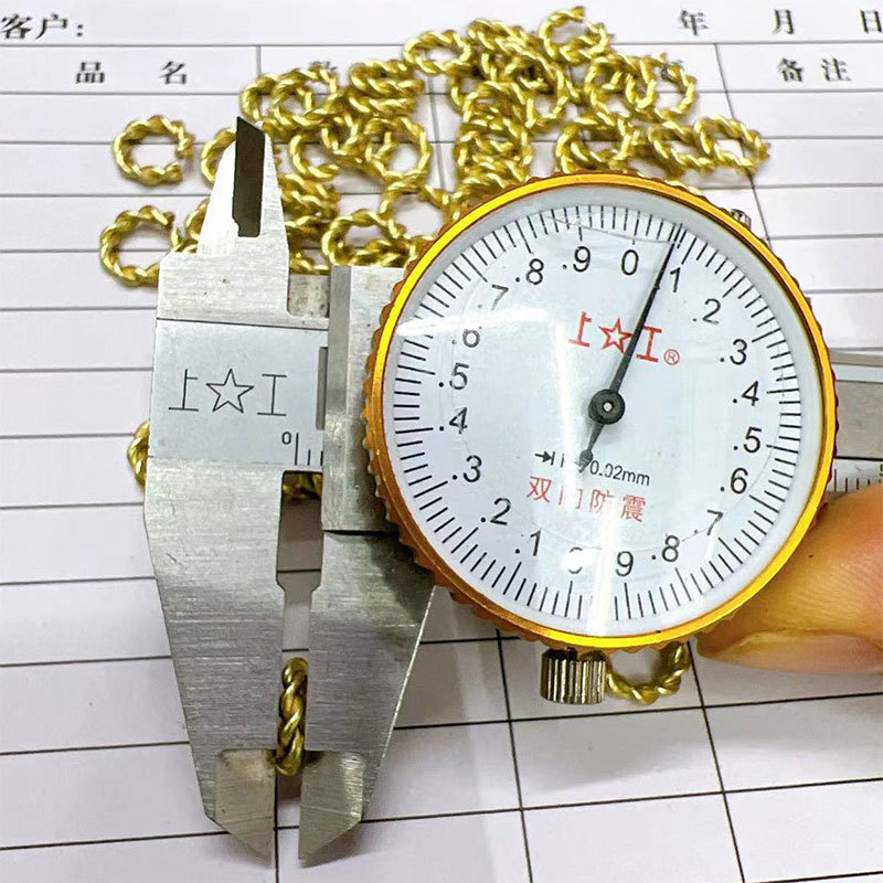2*9mm open linen wreath diy handmade jewelry accessories, golden necklace, patchwork, ending circle, connecting ring Item Picture