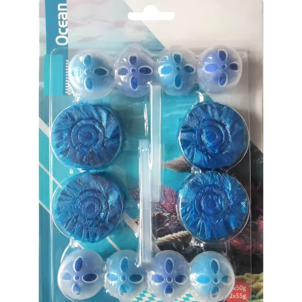 马桶洁厕球清洁剂挂球除臭去异味留香洁厕宝悬挂式洁厕灵蓝泡泡