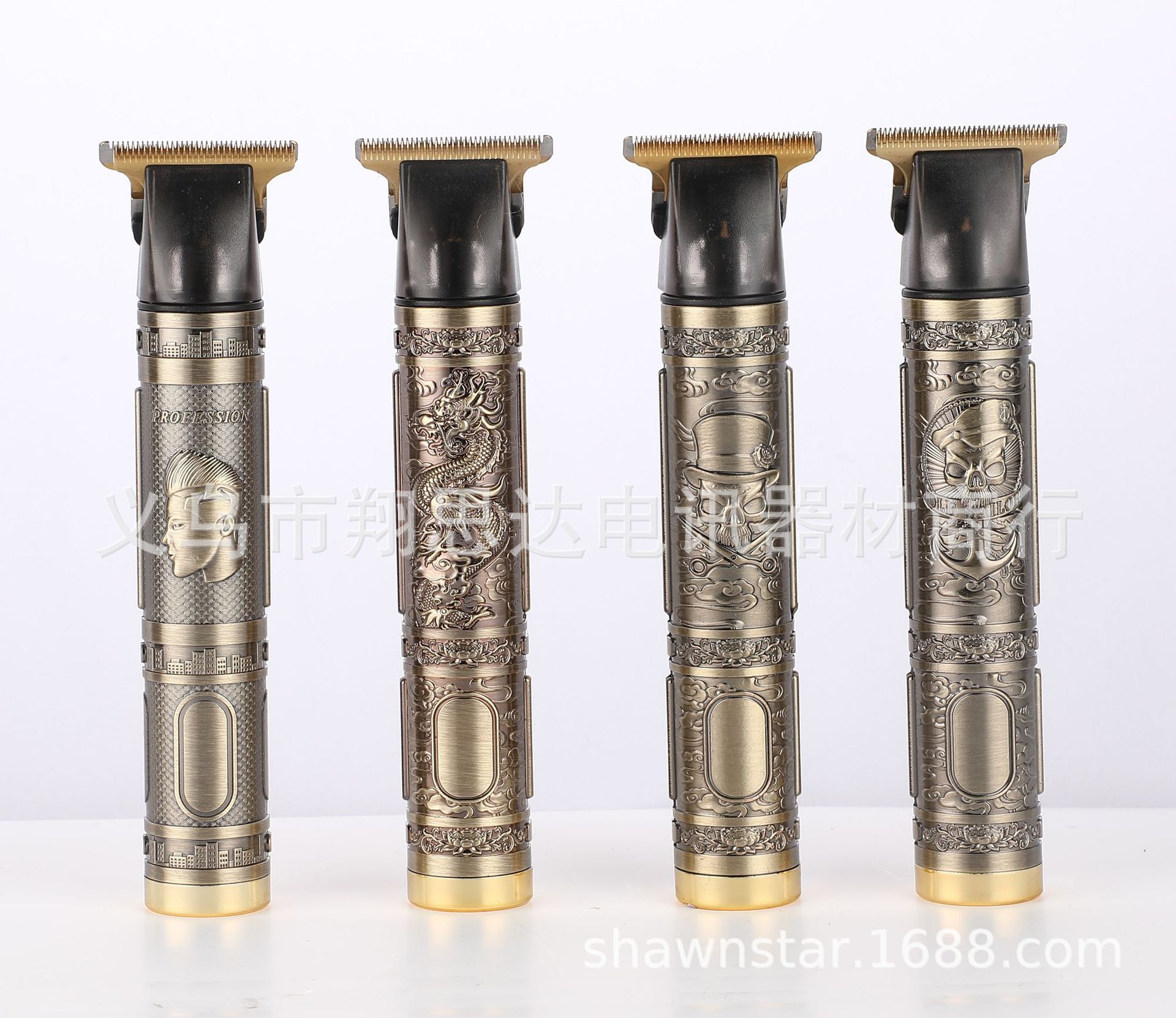 复古电推剪剃数显胡须修剪器光头理发器佛头理发剪t9油头电推子二