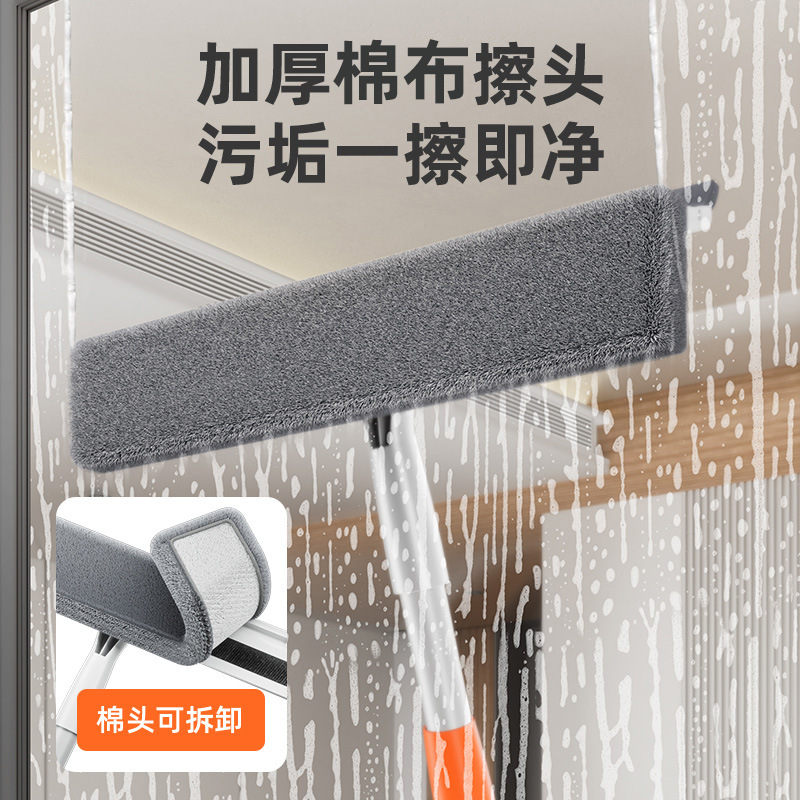 منظف النوافذ ذو الوجهين لأداة التنظيف المنزلية ذات الطبقة العليا Specification image