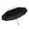10-bone fully automatic folding umbrellas, all-weather and all-weather sunshades, sun protection and UV-blocking sun umbrellas, wholesale in large quantities Item Picture