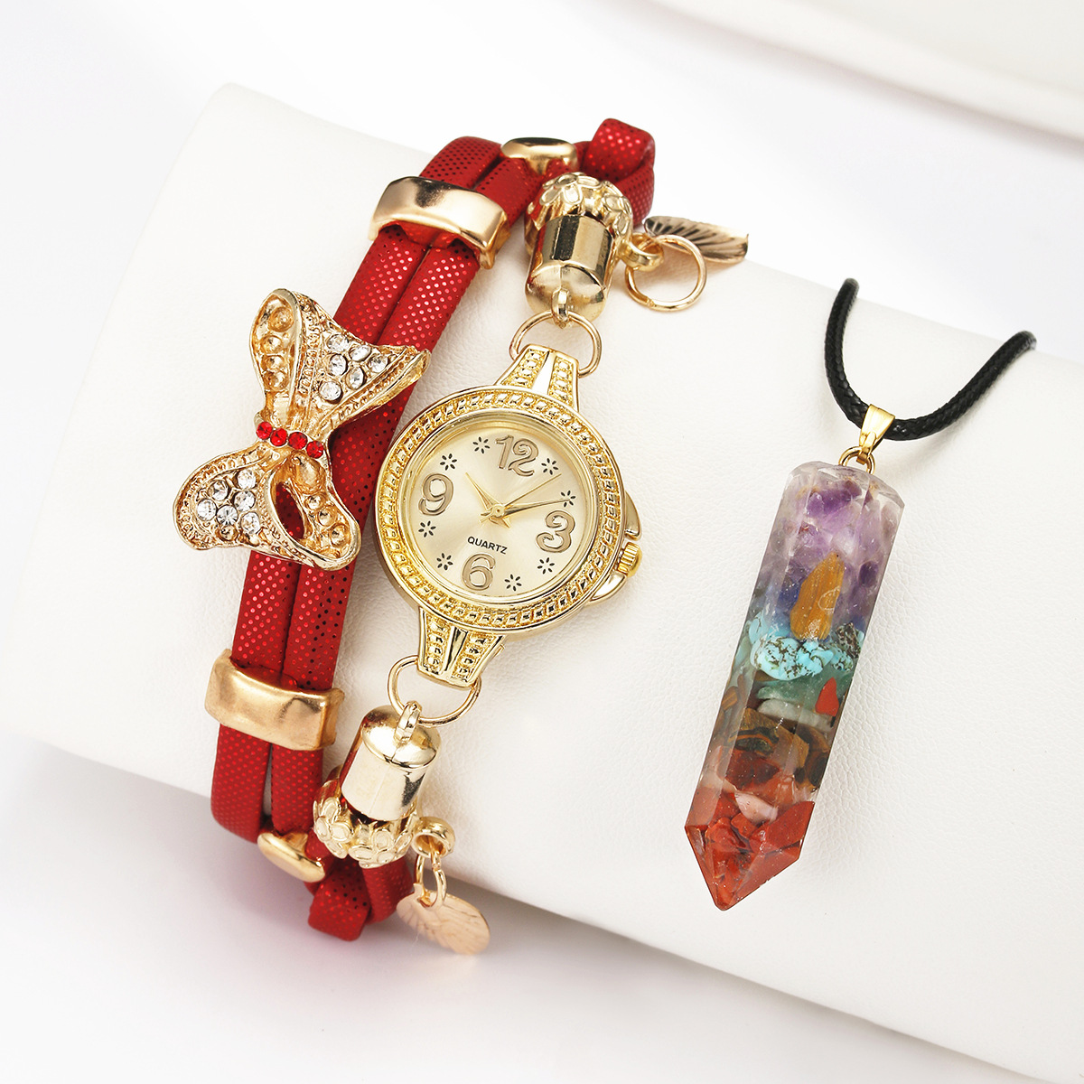 电子表/手表/手链/家电小商品/手表男士2024休闲细节图