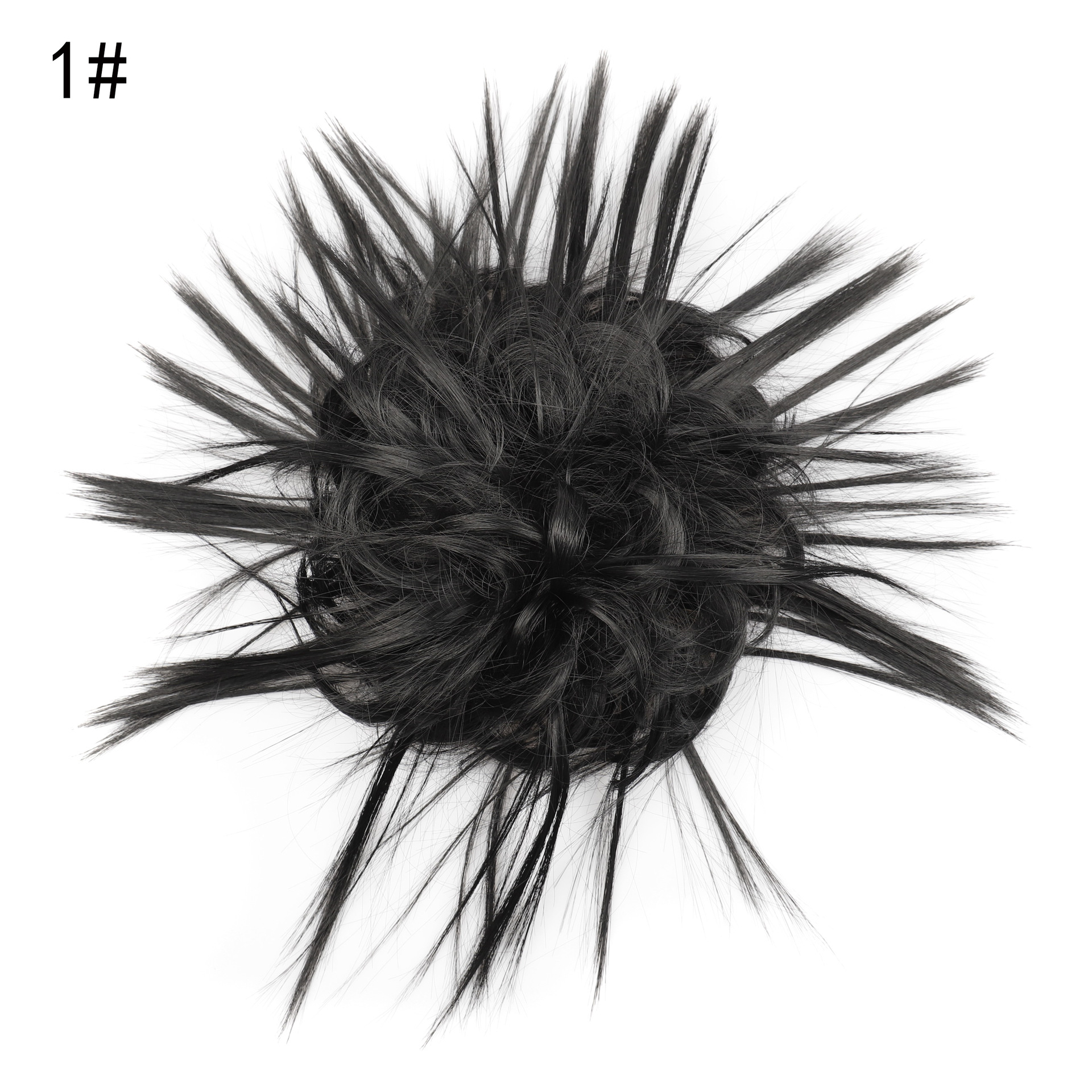 Hair band, European and American style, messy chicken tail hair band, wig, curly hair band, fluffy false hair band, chicken tail curly hair band details Picture