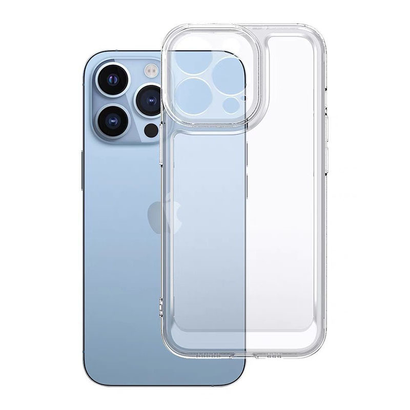 For Iphone13 Mobile Phone Case Transparent Apple 14Pro Shell 13 Silicone Tpu Anti-Fall Soft Shell Wholesale Item Picture