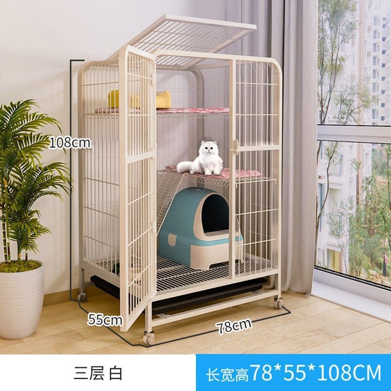 Cat cages for household indoor use increase free space. Cat villas, cat houses, cat sheds, direct supply from cat cage manufacturers Specification image