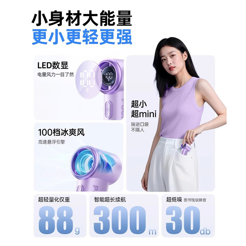 迷你电风扇实物图