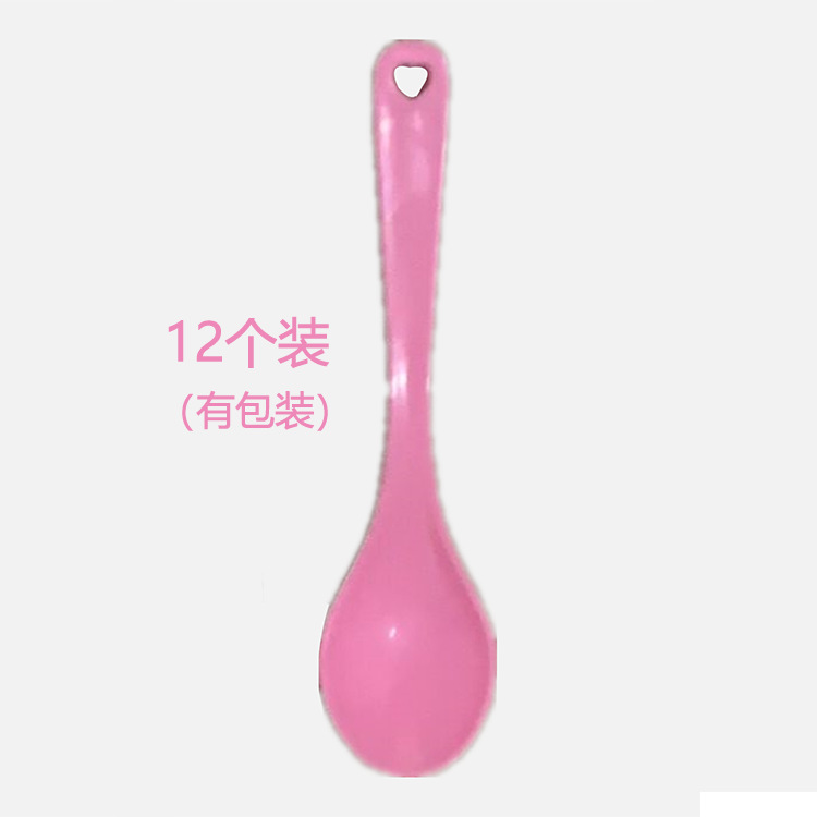12 wheat straw spoon Children's spoon baby children's small spoon wheat biryani spoon porridge spoon mixing spoon Application Scenario