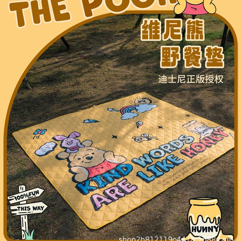 野餐垫防潮垫加厚地垫露营装备户外露营防水可机洗便携家居地垫