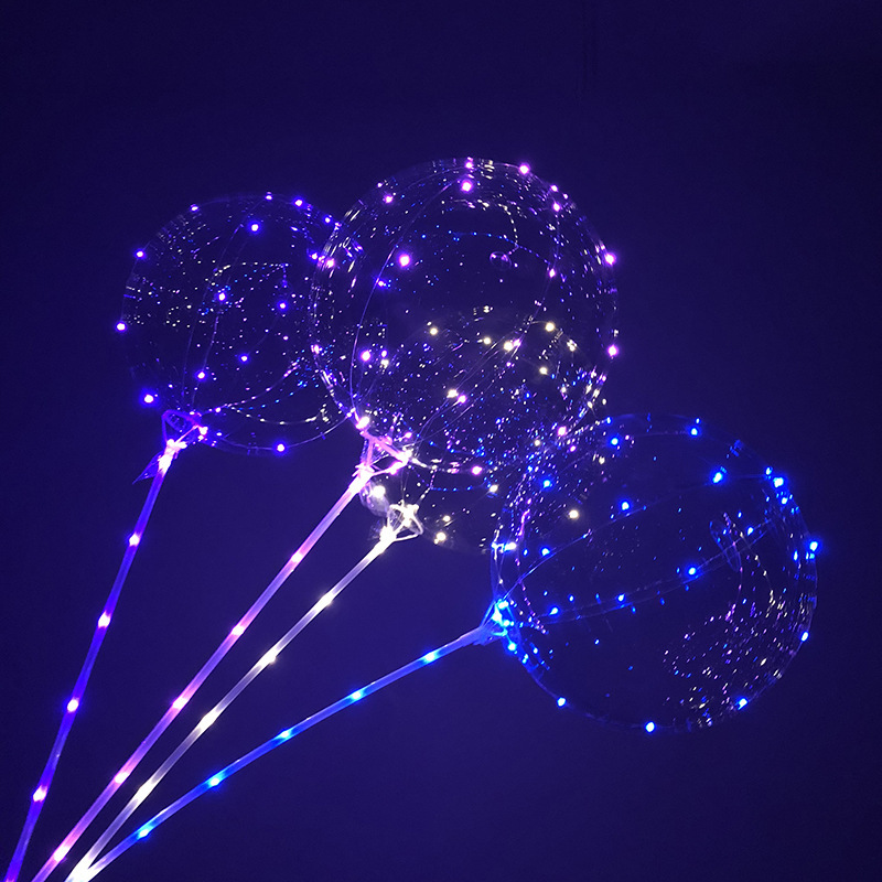 厂家网红气球/婚庆led发/闪光波波球地细节图