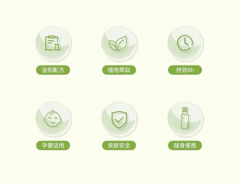 医儿乐植萃清凉花露水200毫升驱蚊止痒夏季户外防痱宝宝喷雾批发详情10